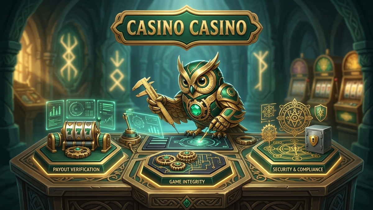 Översikt över granskningsprocessen och manuella tester av nätcasinon